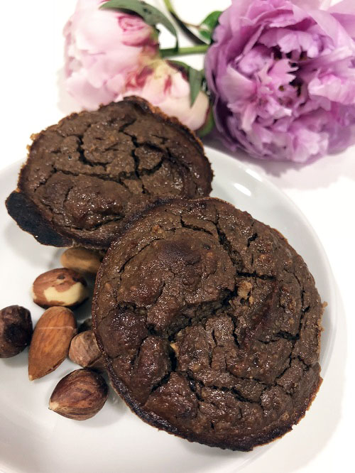 Muffins chocolatés à la courge butternut